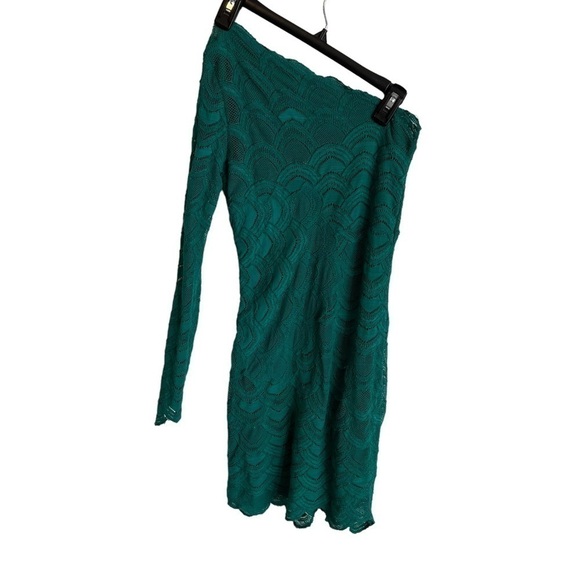 NIGHTCAP x CARISA RENE Victorian Lace One Sleeve Dress - Picture 4 of 10